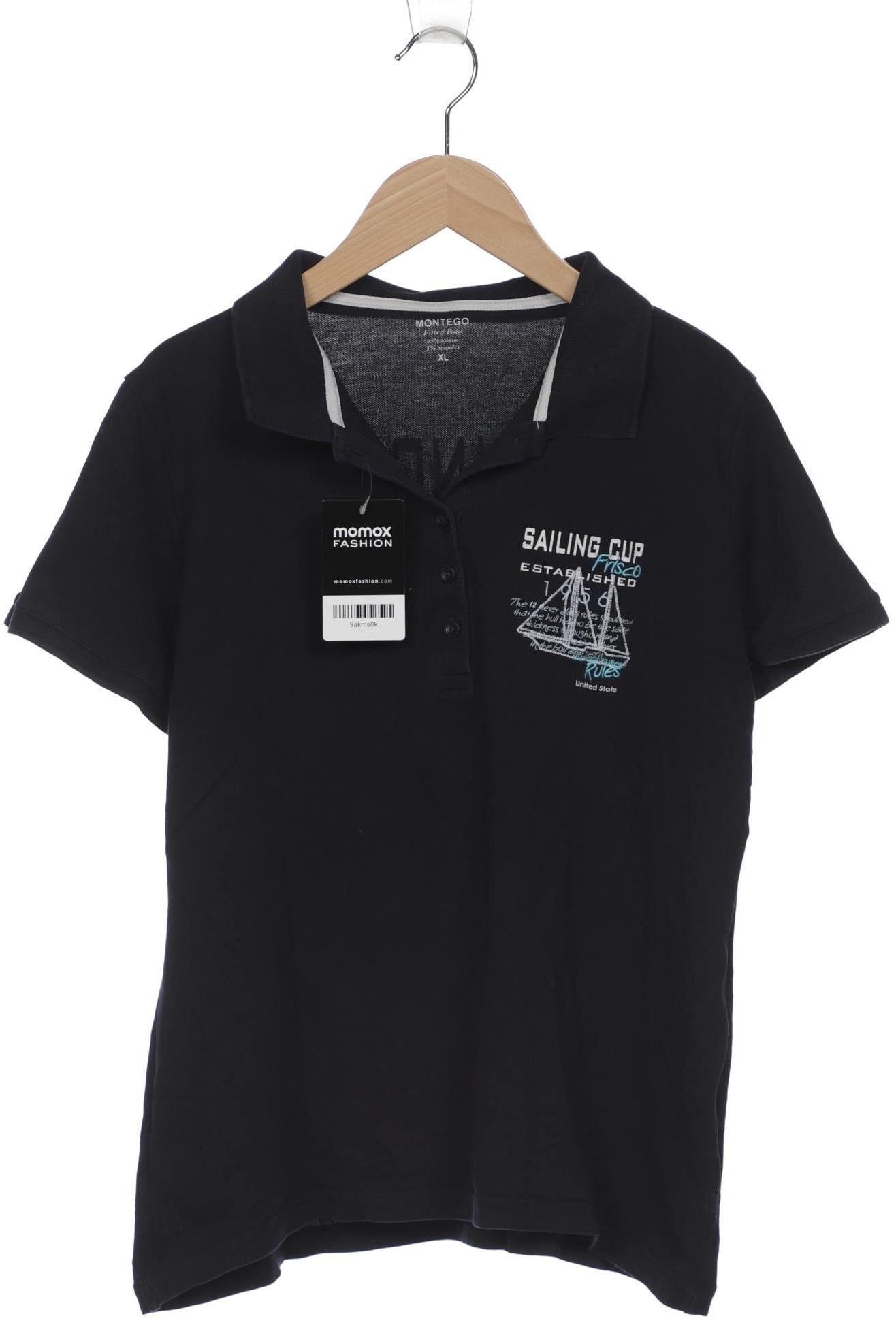 

Montego Damen Poloshirt, marineblau, Gr. 44