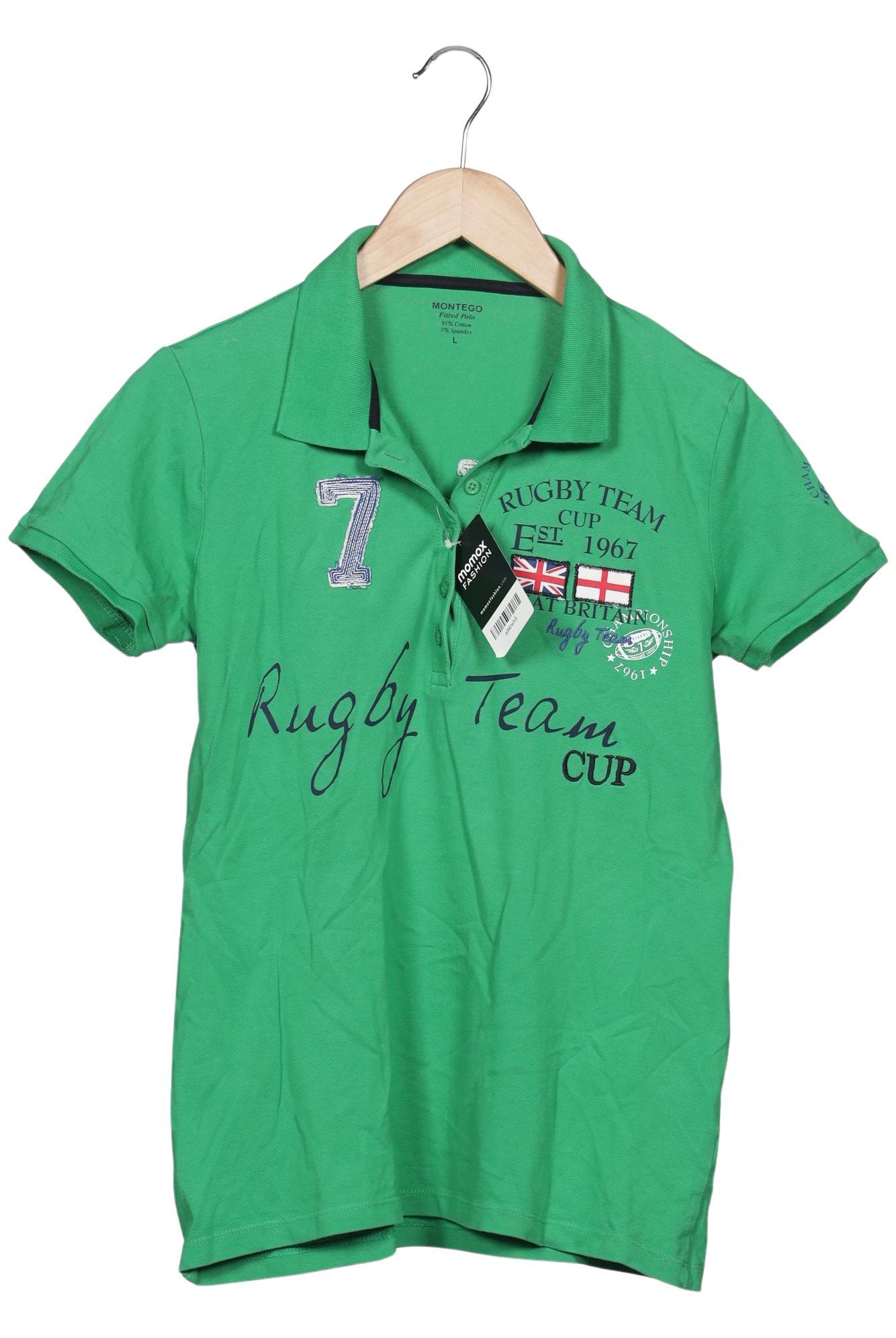 

Montego Damen Poloshirt, grün, Gr. 42