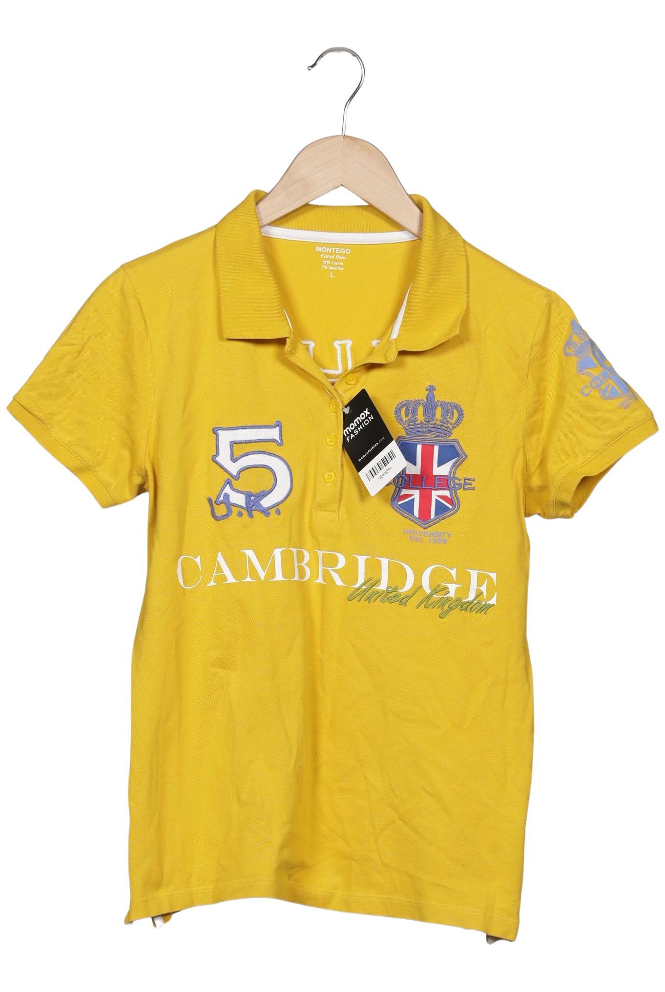 

Montego Damen Poloshirt, gelb, Gr. 42