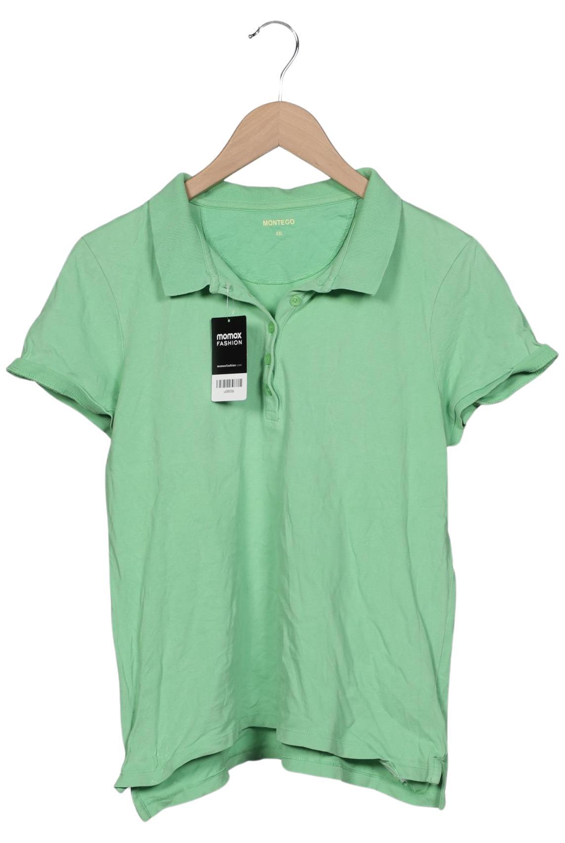 

Montego Damen Poloshirt, grün, Gr. 46