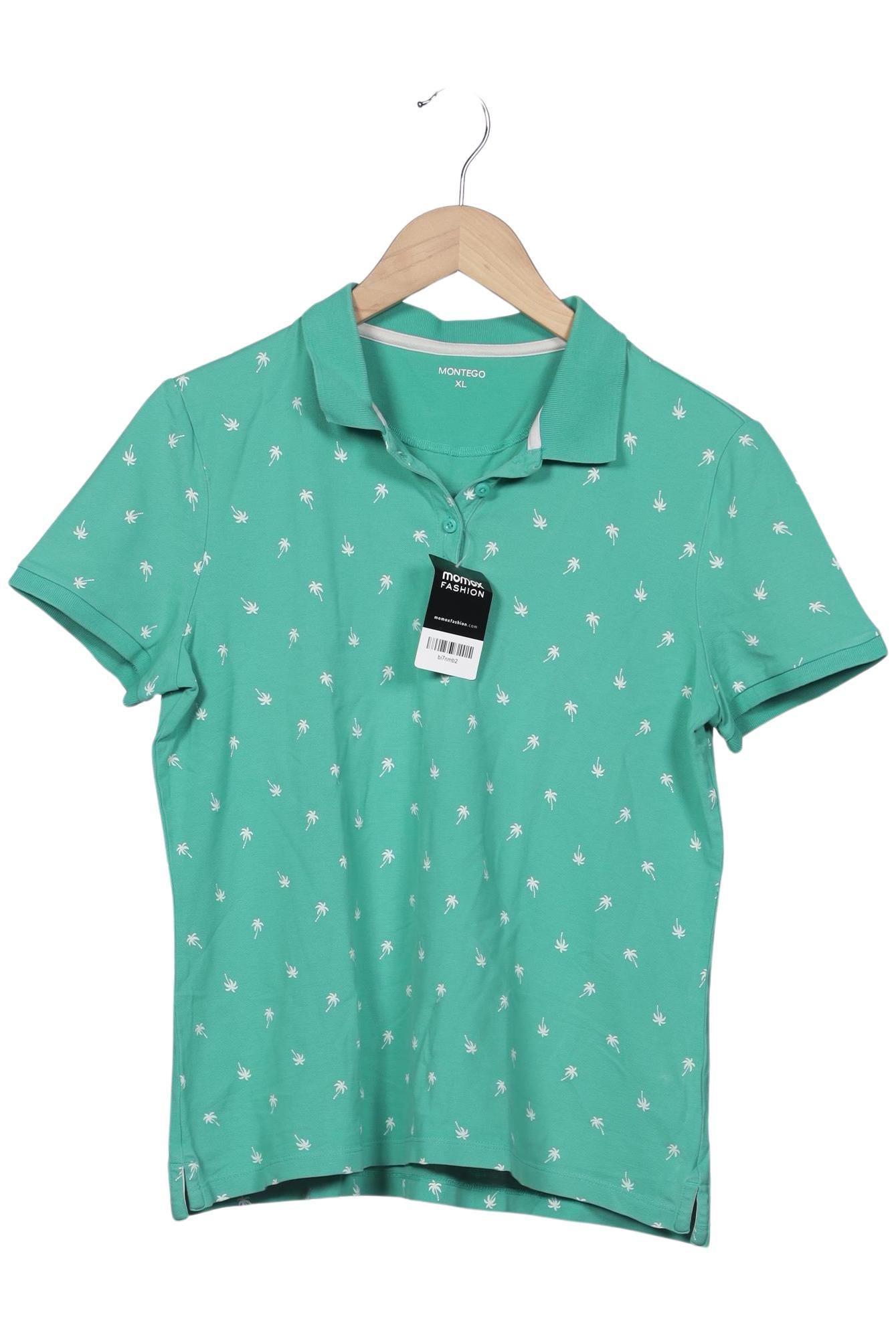 

Montego Damen Poloshirt, grün, Gr. 44