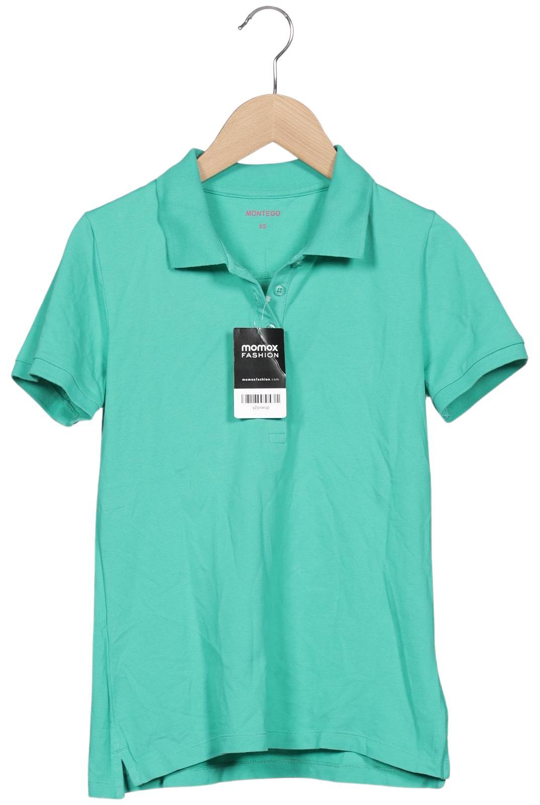 

Montego Damen Poloshirt, türkis, Gr. 34