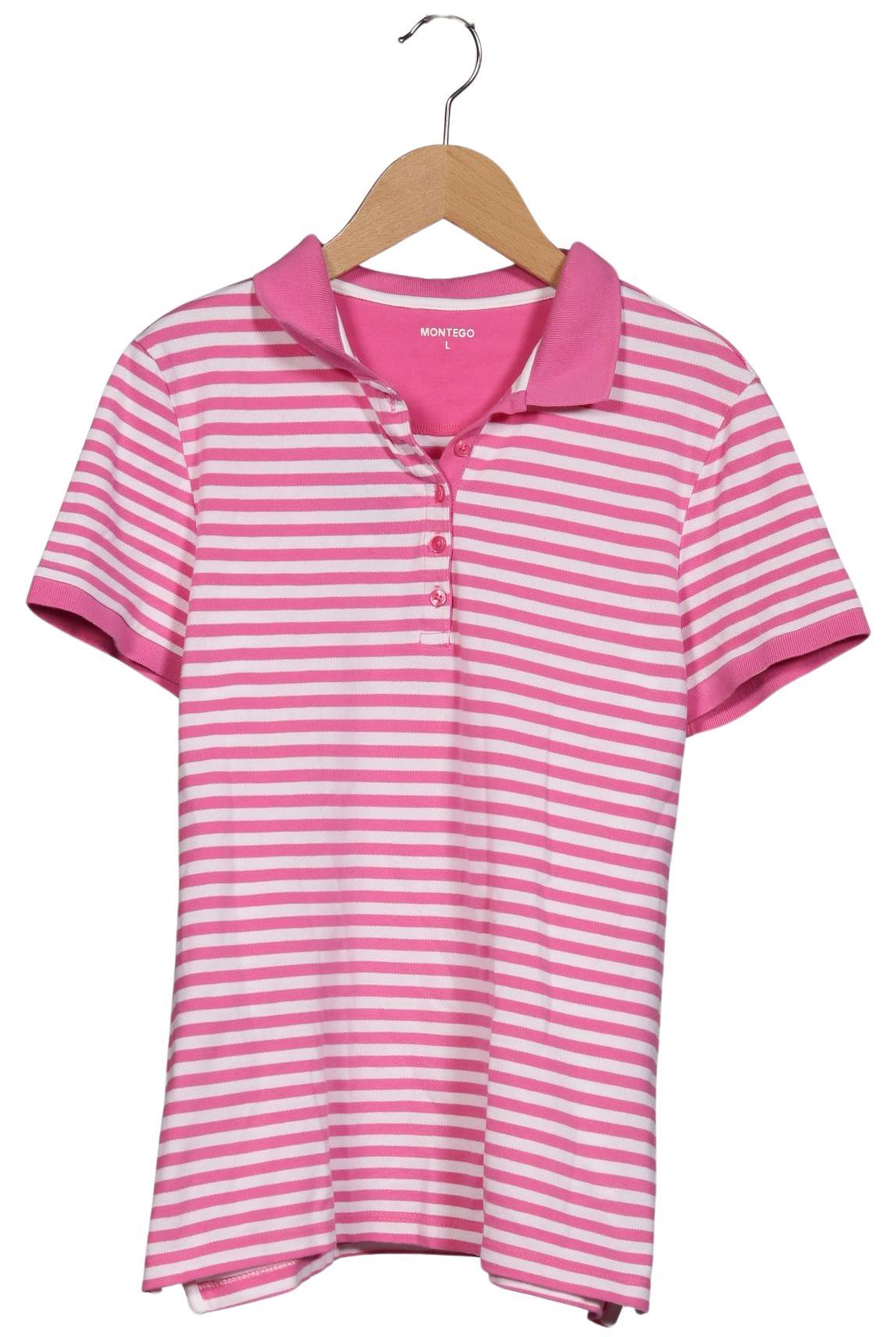 

Montego Damen Poloshirt, pink, Gr. 42