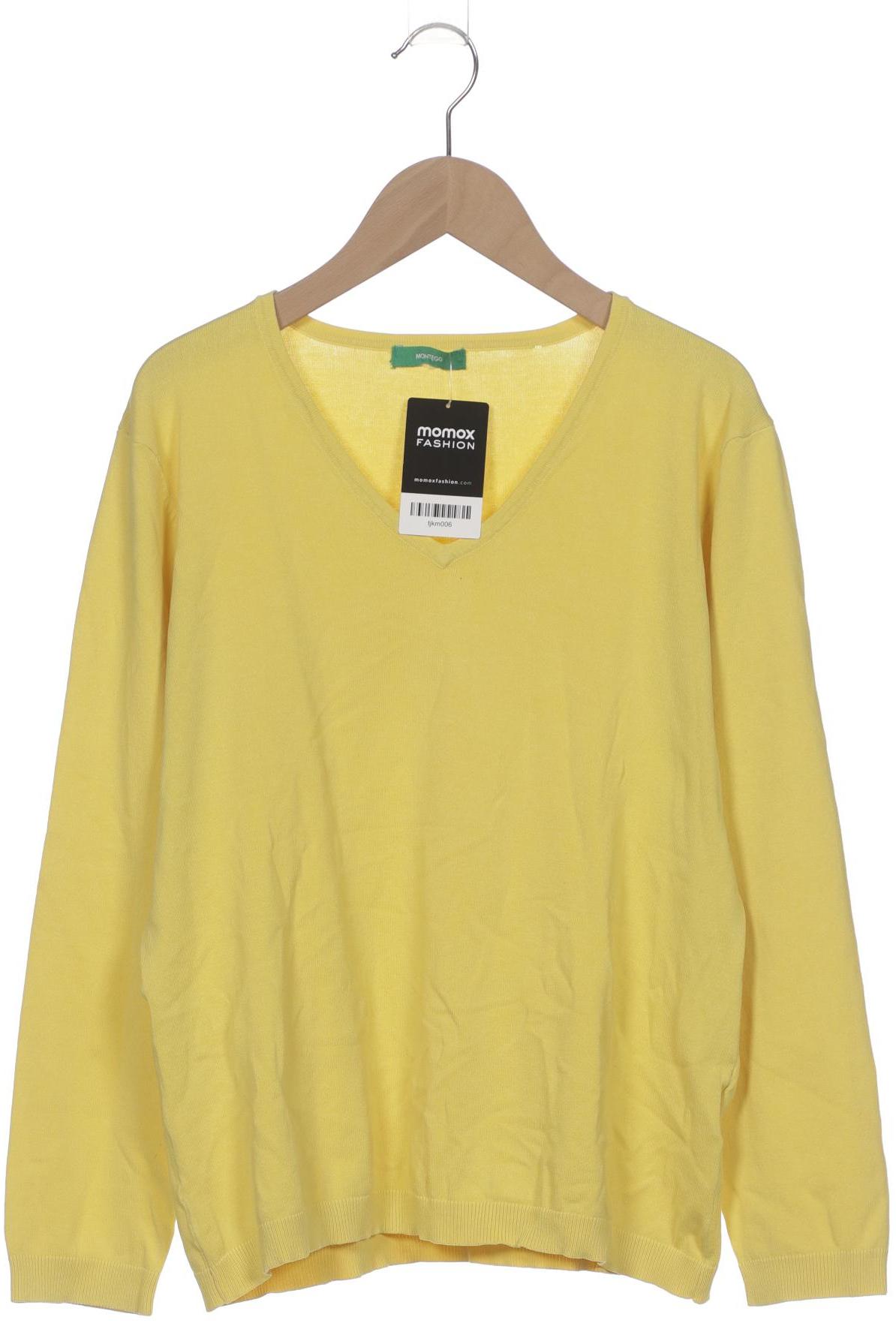 

Montego Damen Pullover, gelb, Gr. 42