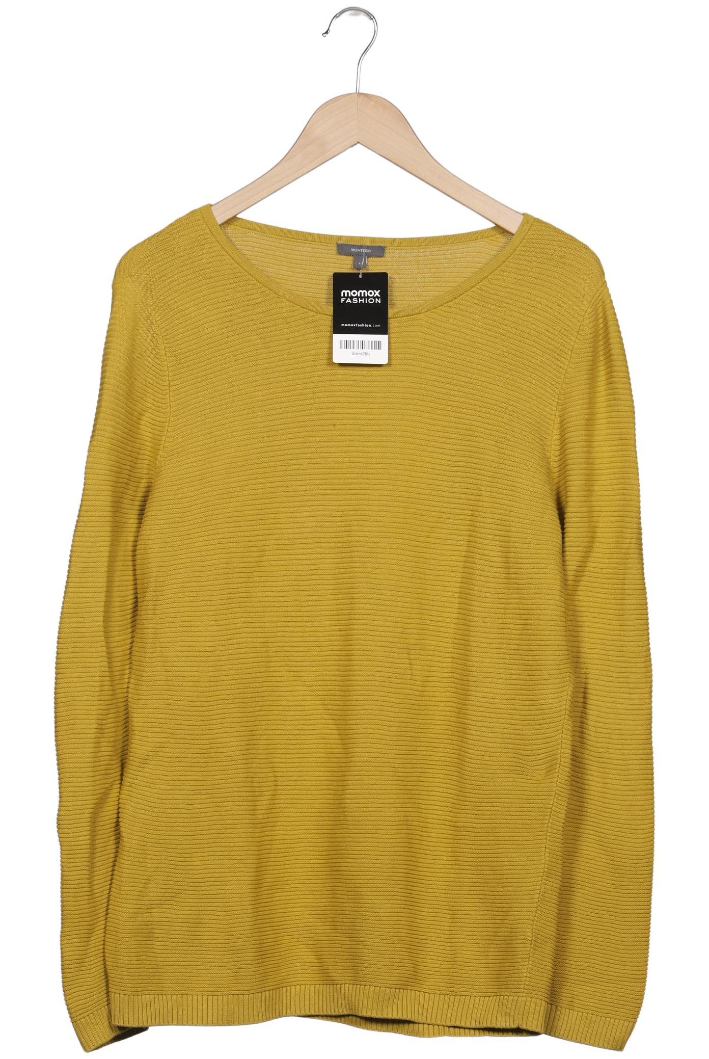 

Montego Damen Pullover, gelb, Gr. 42
