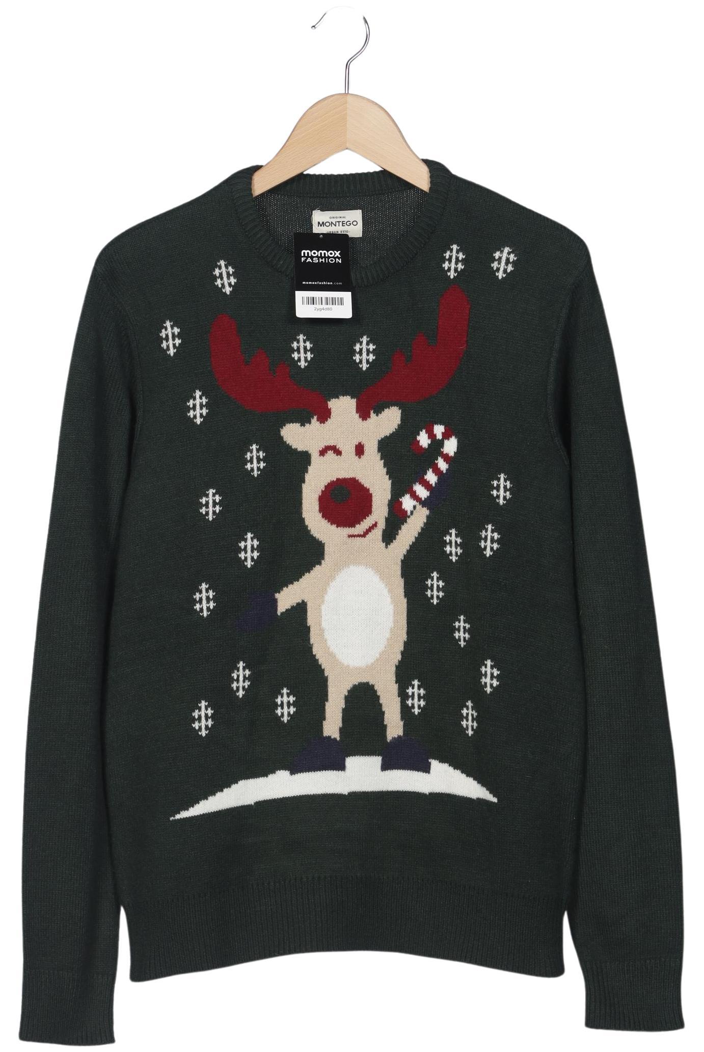 

Montego Damen Pullover, grün, Gr. 38