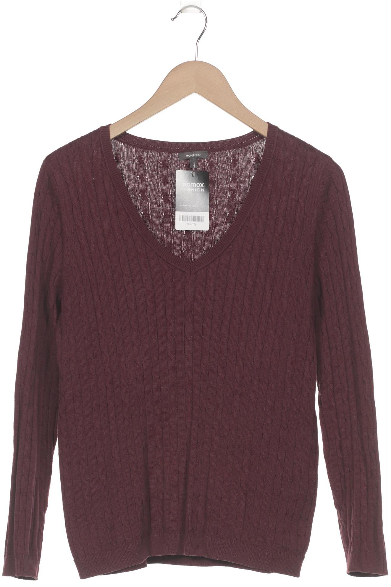 

Montego Damen Pullover, bordeaux, Gr. 42