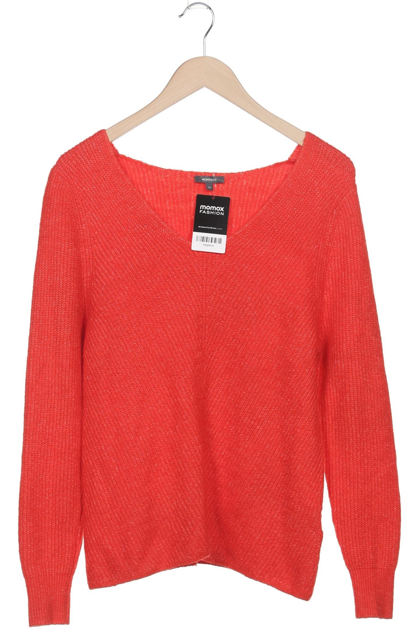 

Montego Damen Pullover, rot, Gr. 34