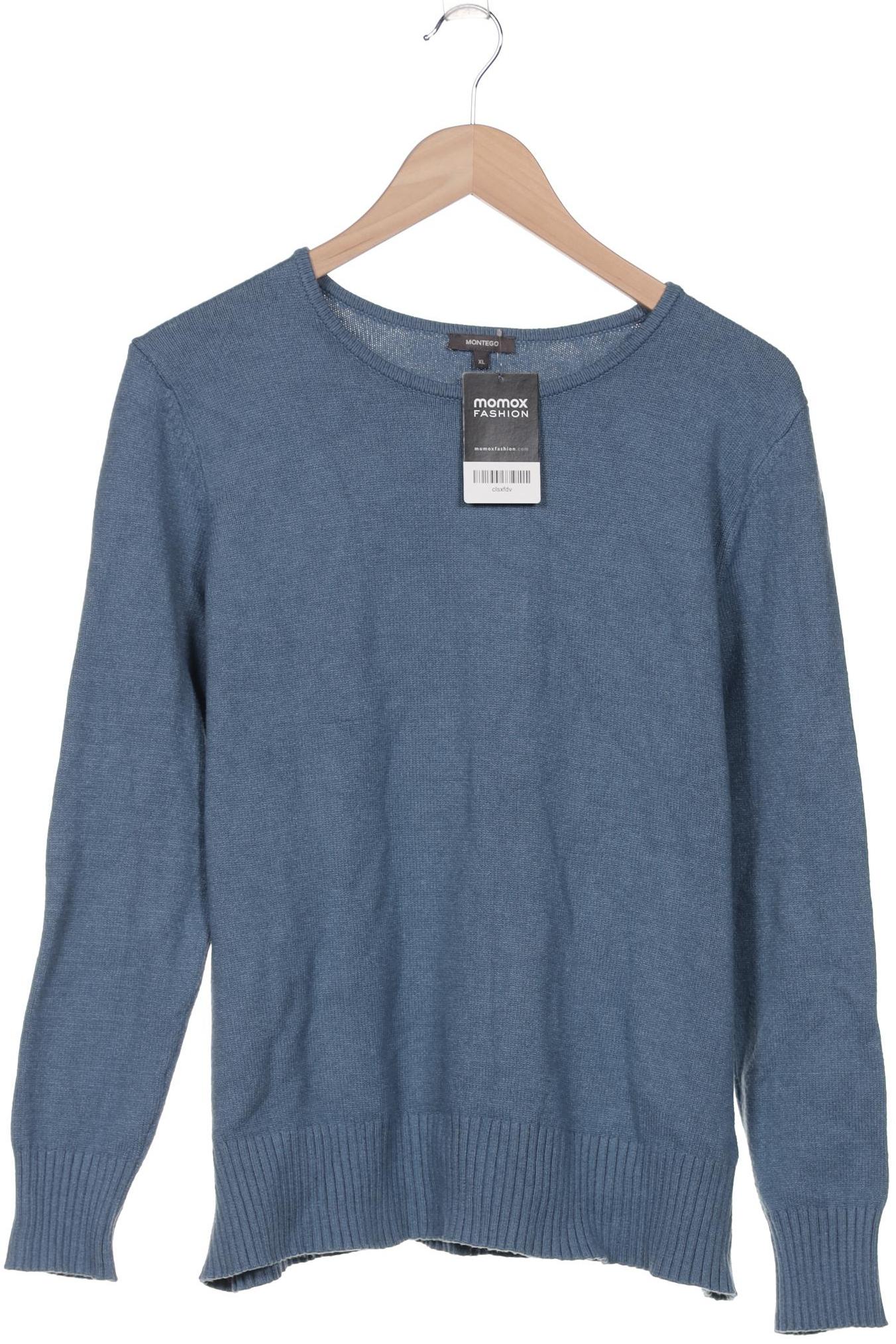 

Montego Damen Pullover, blau, Gr. 44