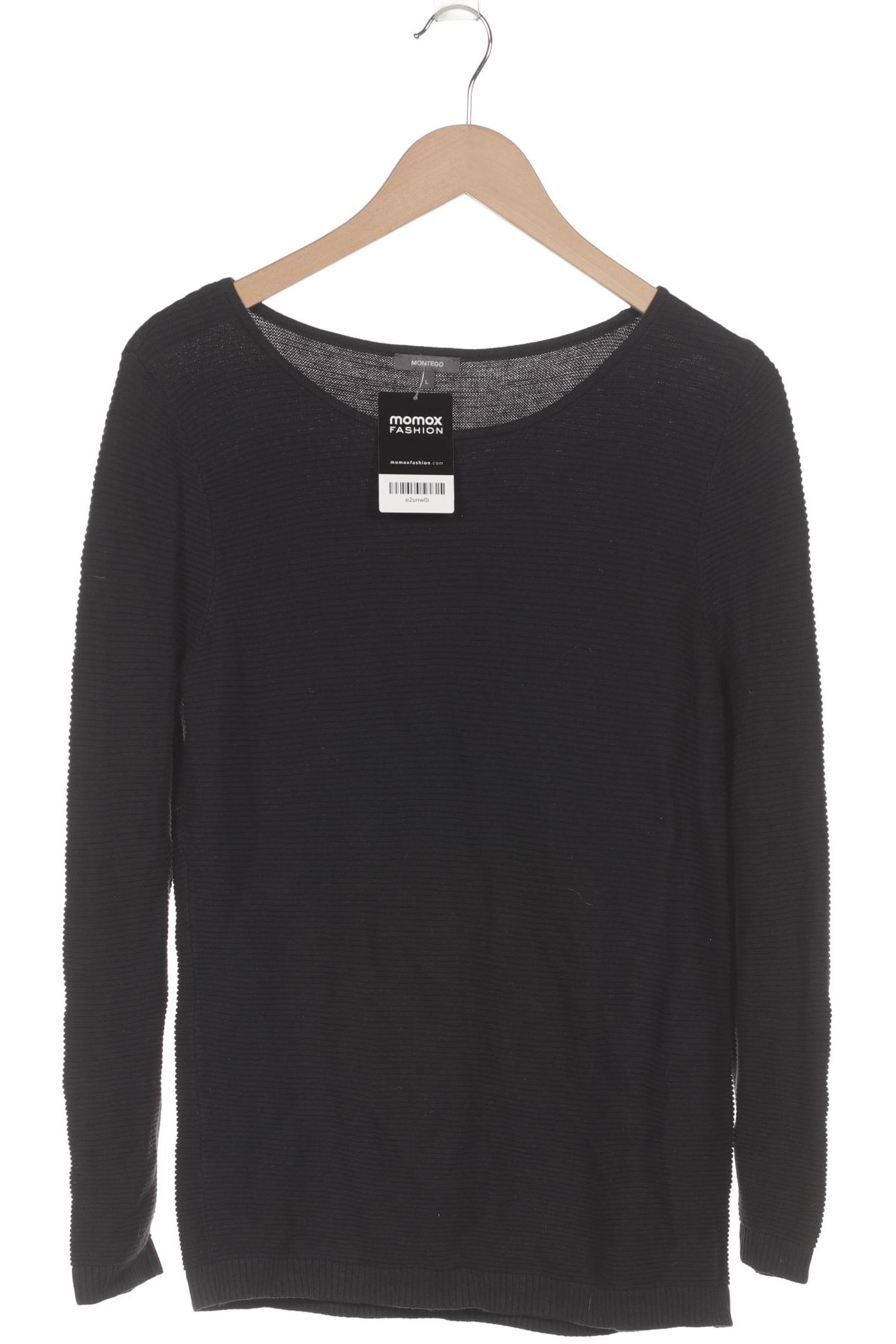 

Montego Damen Pullover, schwarz, Gr. 42