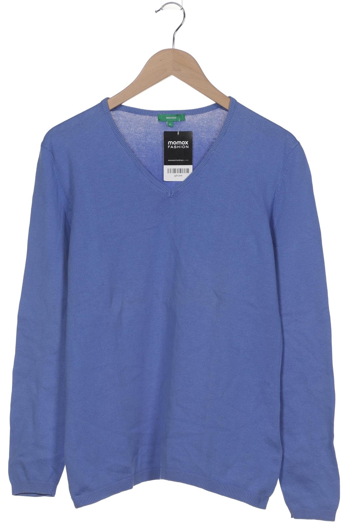 

Montego Damen Pullover, blau, Gr. 44