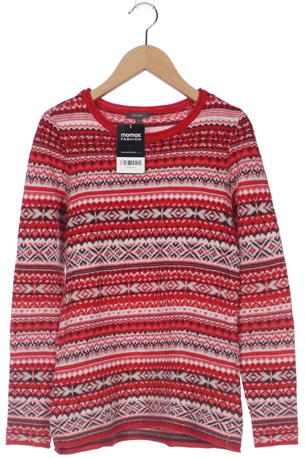 

Montego Damen Pullover, rot, Gr. 34