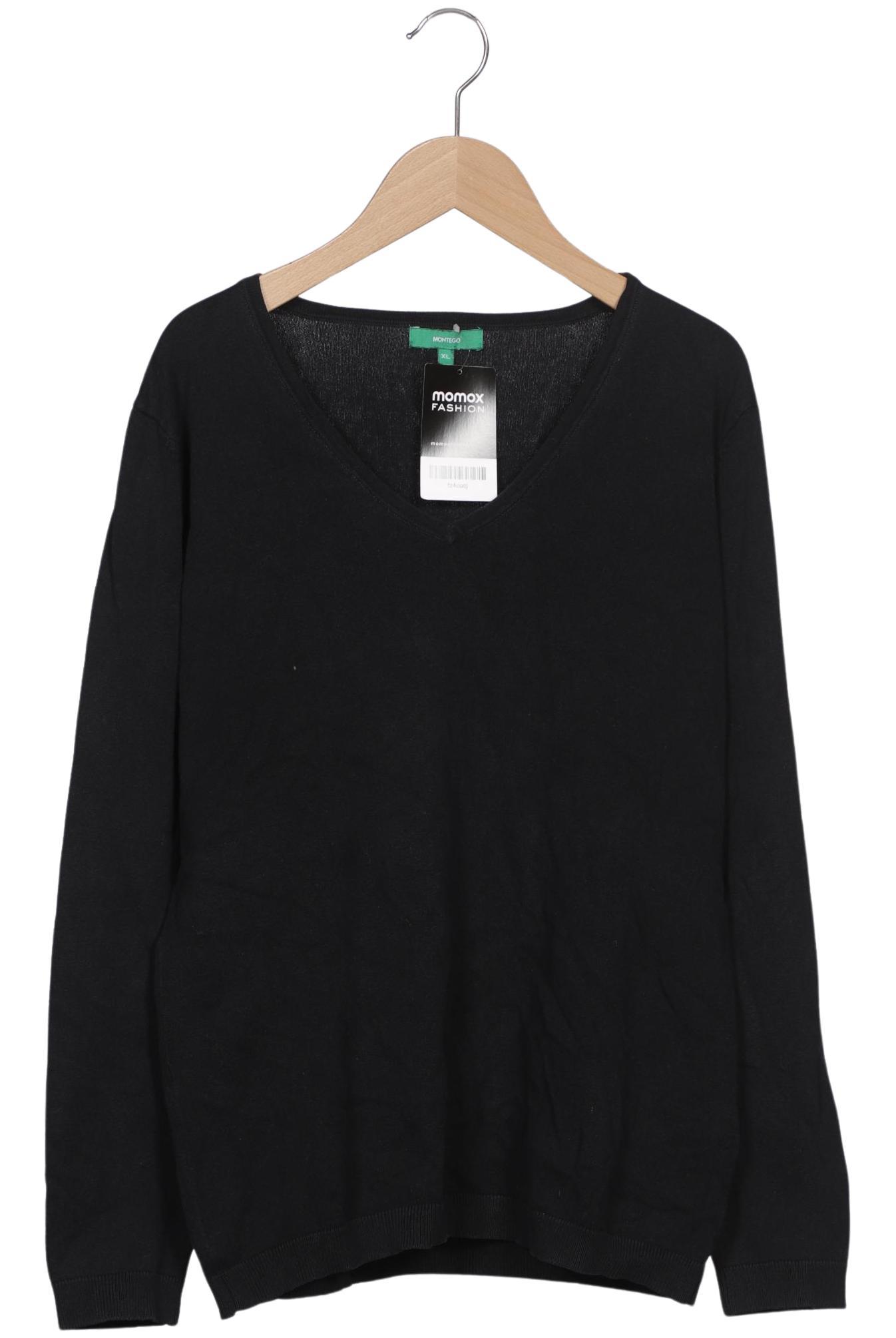 

Montego Damen Pullover, schwarz, Gr. 44