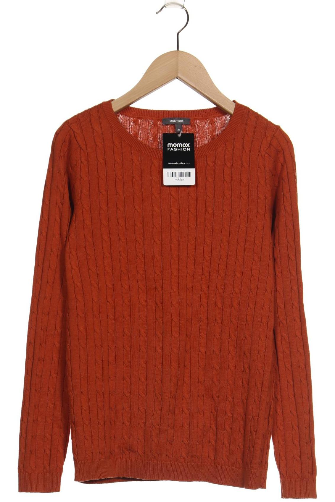 

Montego Damen Pullover, orange, Gr. 34