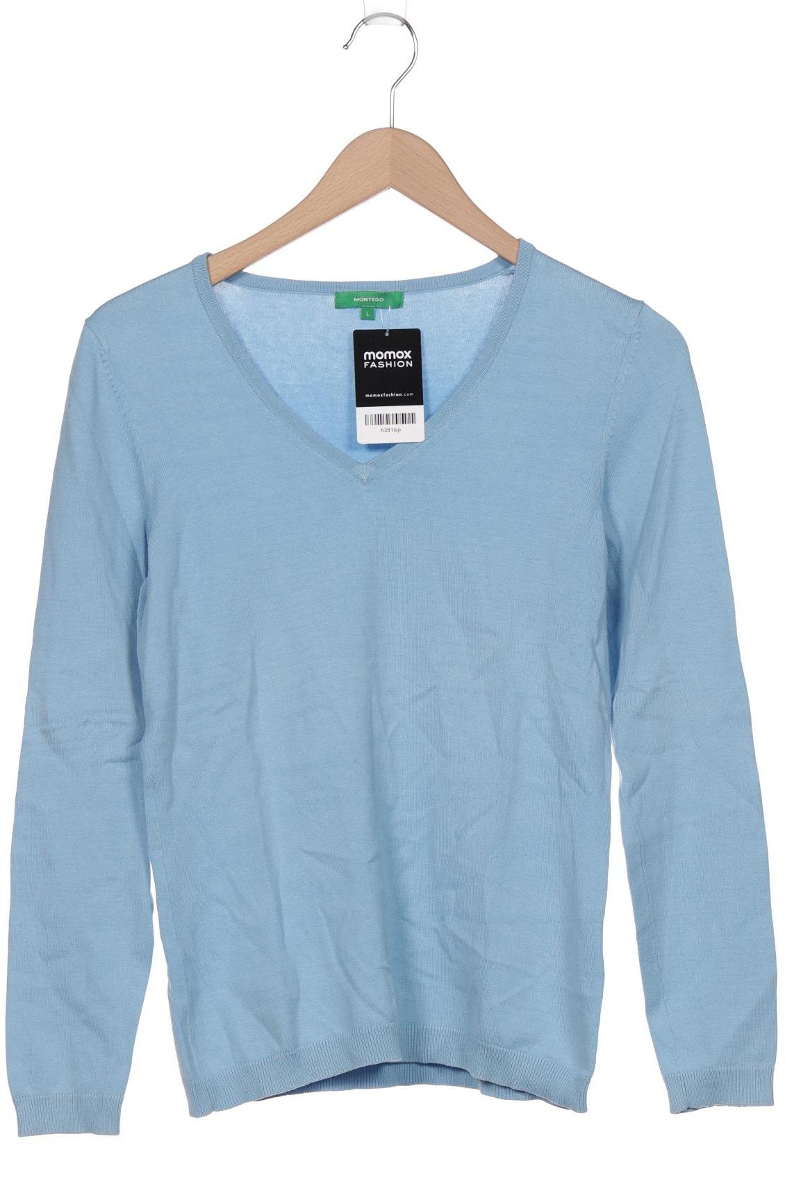 

Montego Damen Pullover, hellblau, Gr. 42