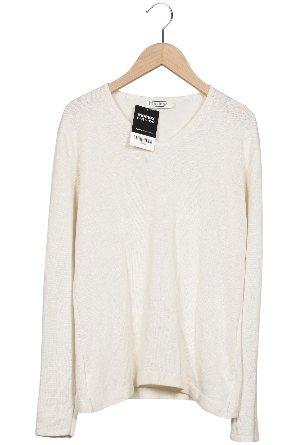 

Montego Damen Pullover, cremeweiß, Gr. 42