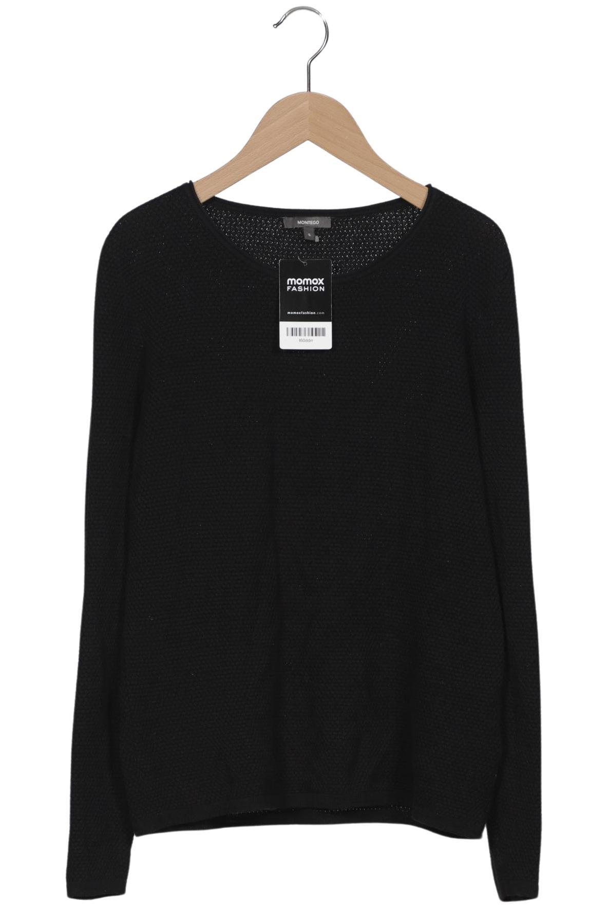 

Montego Damen Pullover, schwarz, Gr. 36