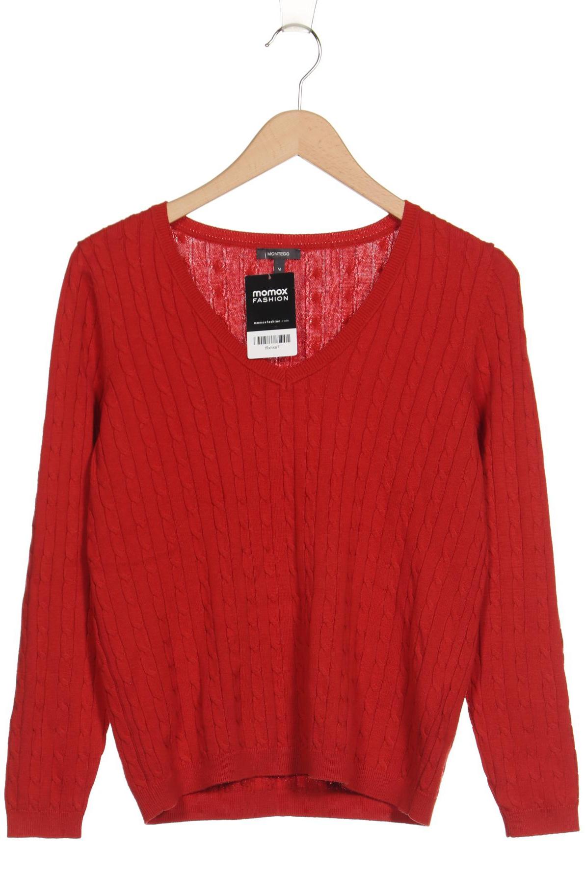 

Montego Damen Pullover, rot, Gr. 38