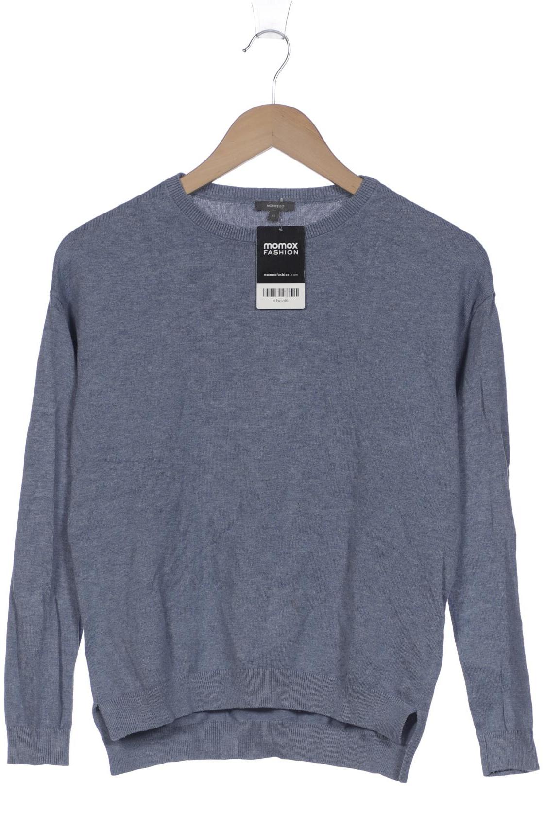 

Montego Damen Pullover, blau, Gr. 34