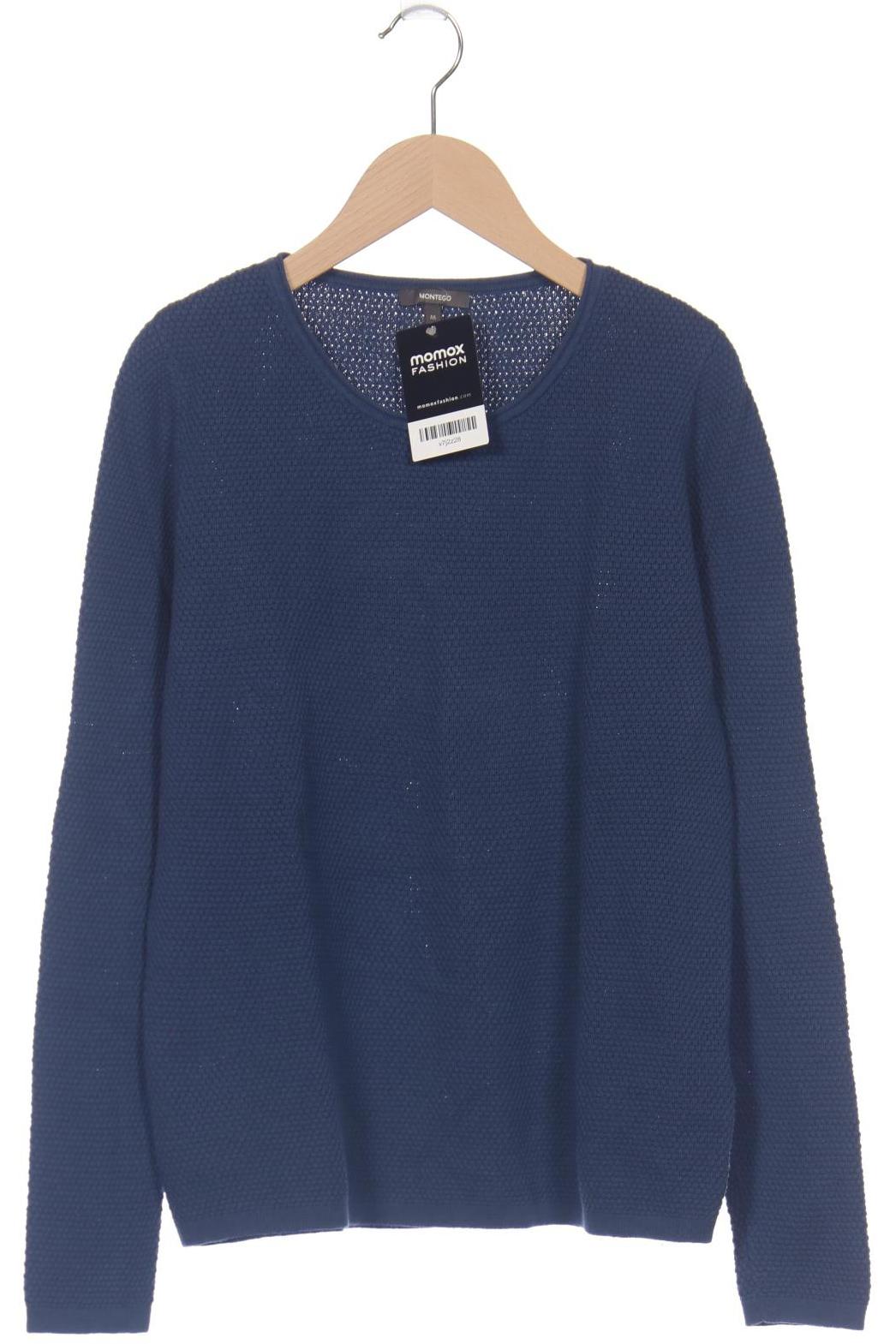 

Montego Damen Pullover, blau, Gr. 38