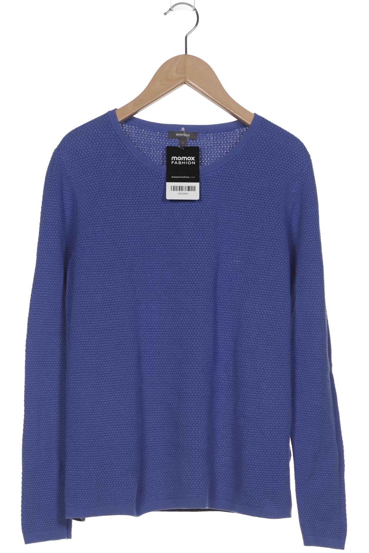 

Montego Damen Pullover, blau, Gr. 42