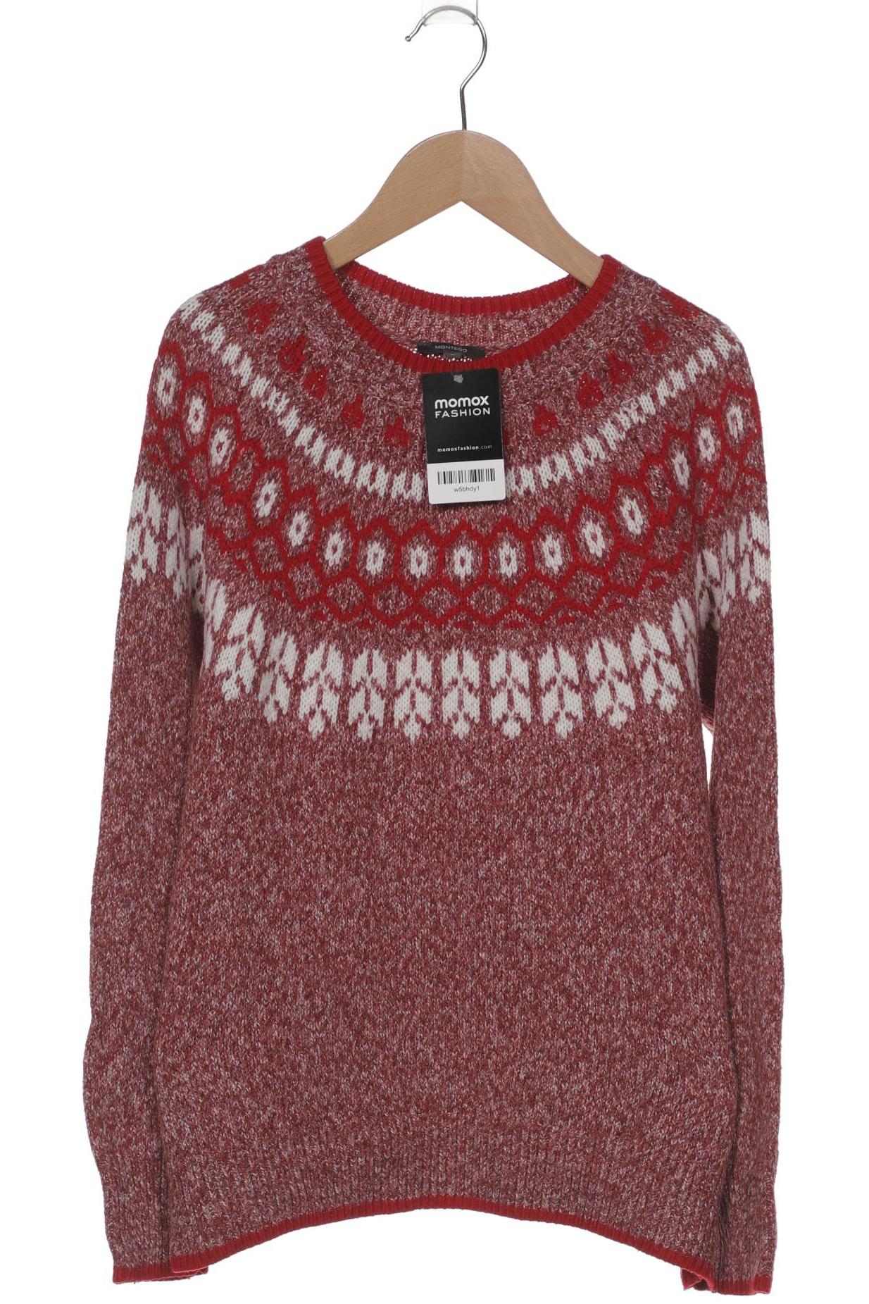 

Montego Damen Pullover, rot, Gr. 38