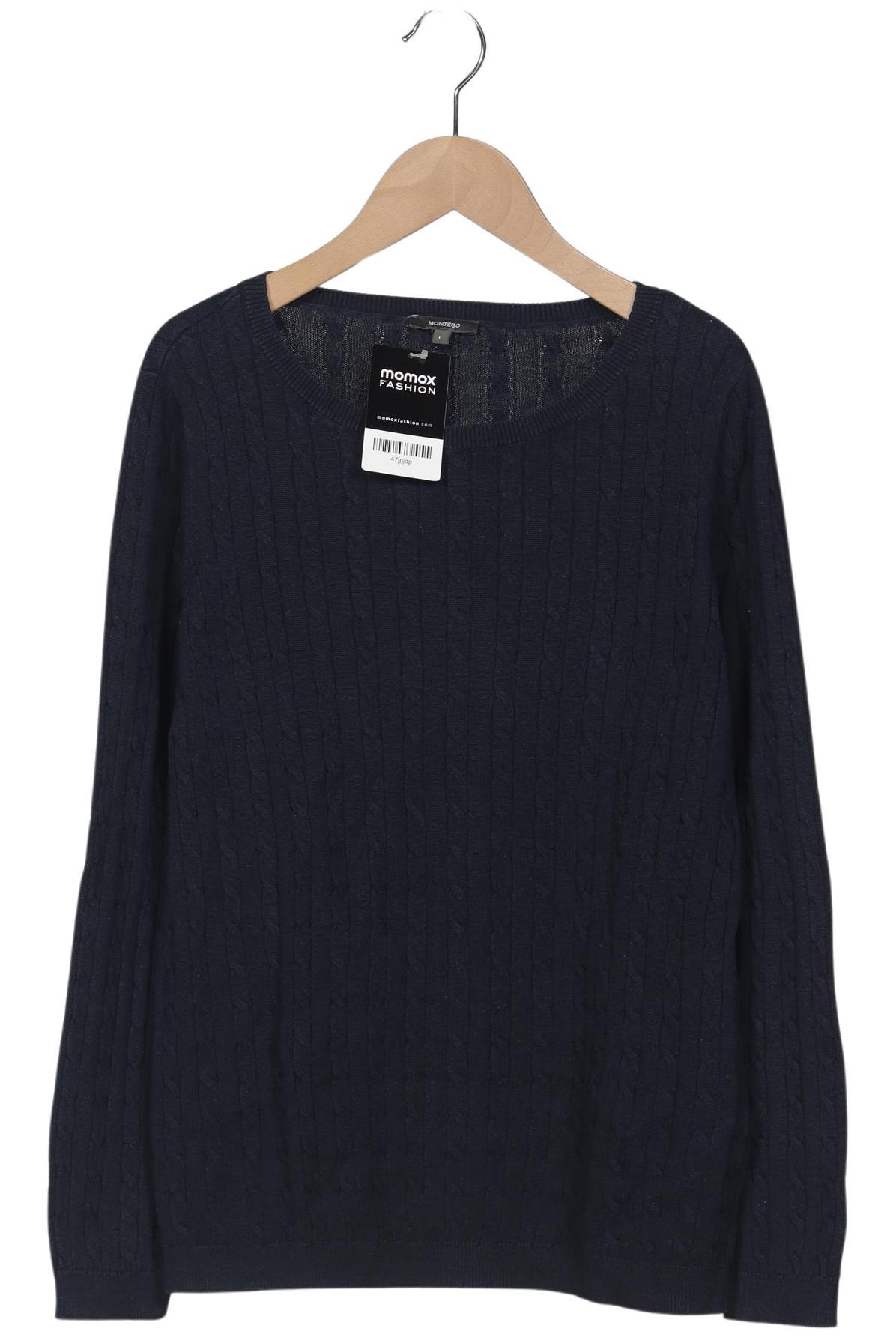 

Montego Damen Pullover, marineblau, Gr. 42