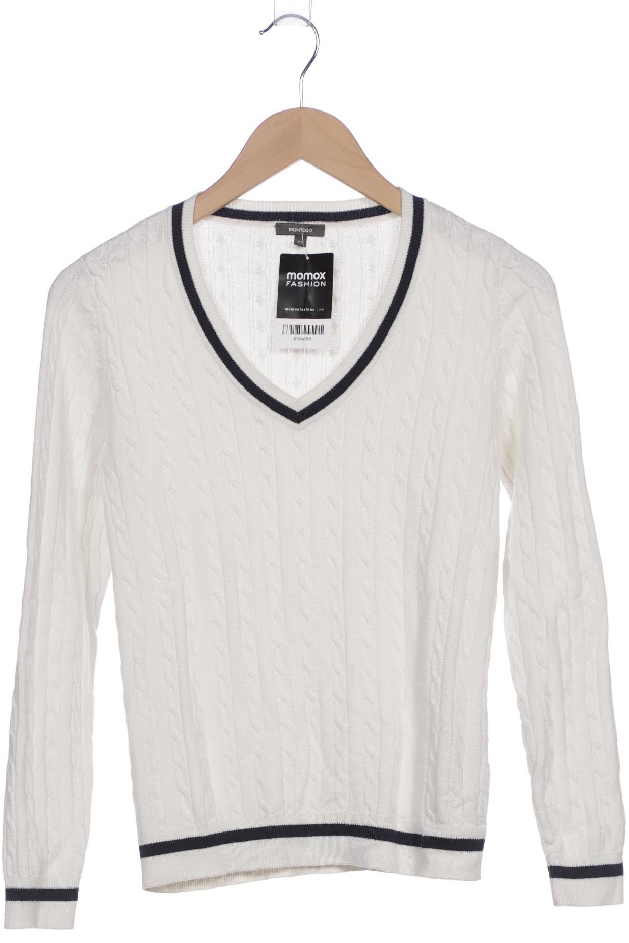 

Montego Damen Pullover, weiß, Gr. 34