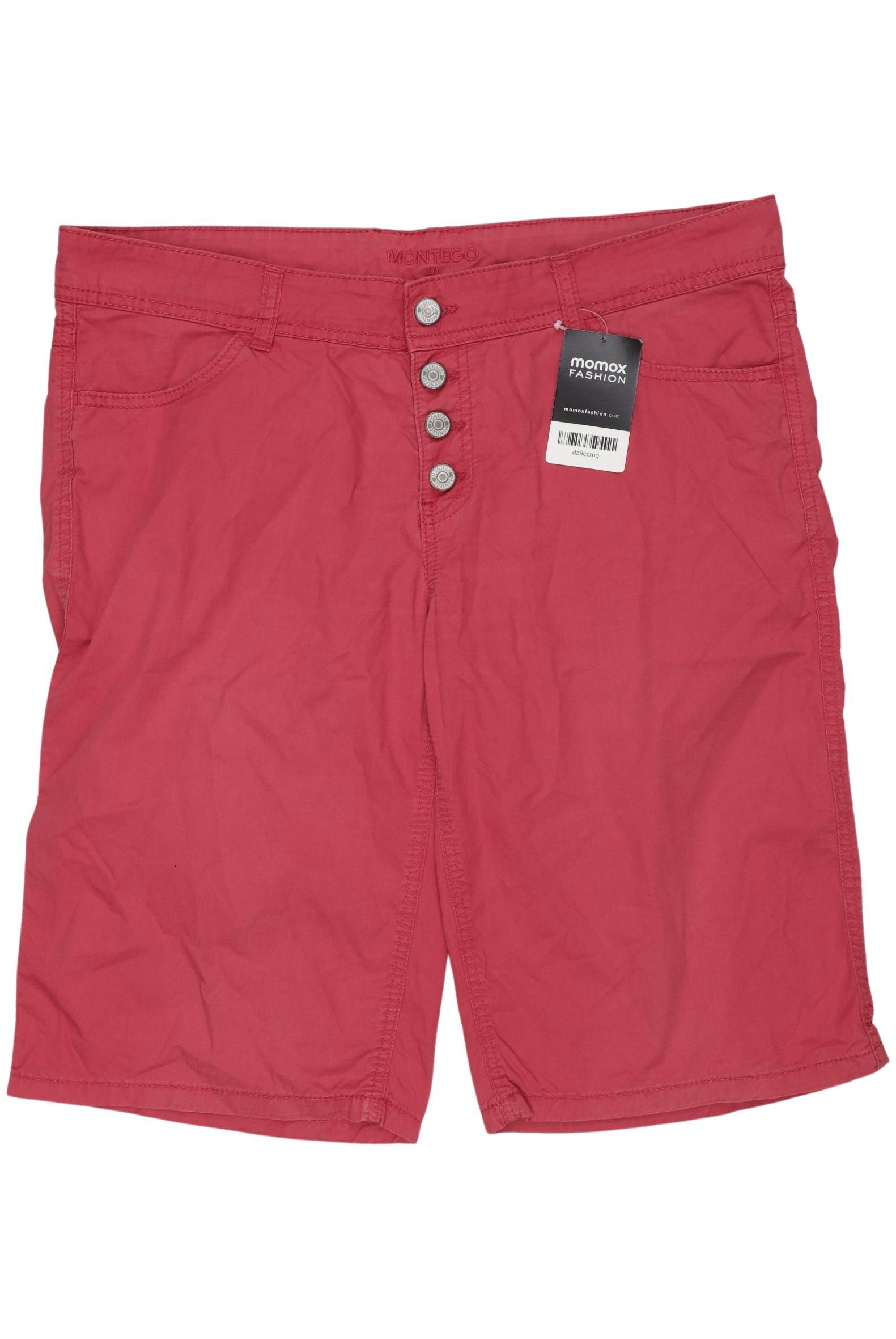 

Montego Damen Shorts, rot, Gr. 40