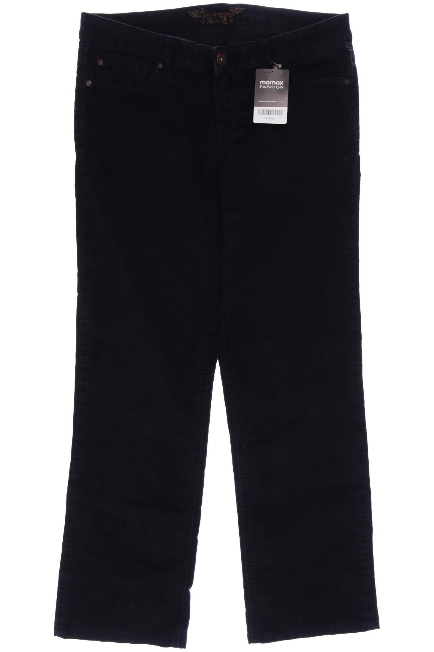 

Montego Damen Stoffhose, schwarz, Gr. 33
