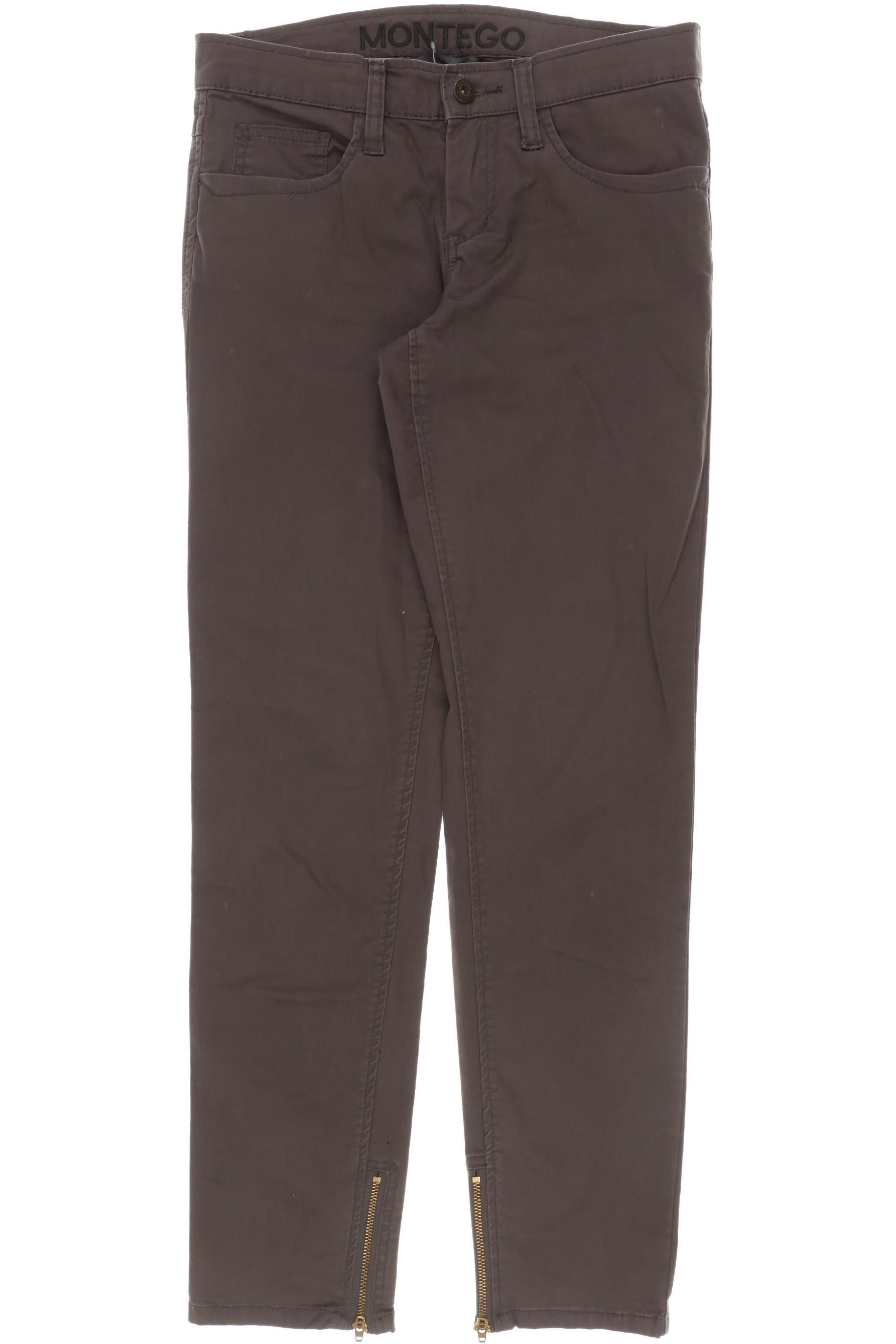 Thumbnail - Montego Damen Stoffhose, braun, Gr. 34