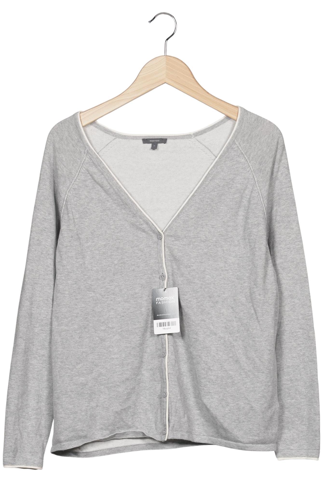 

Montego Damen Strickjacke, grau, Gr. 44