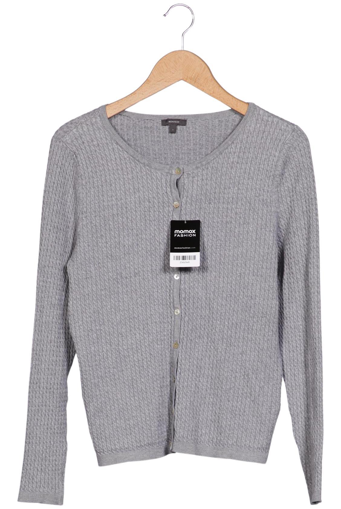 

Montego Damen Strickjacke, grau, Gr. 36