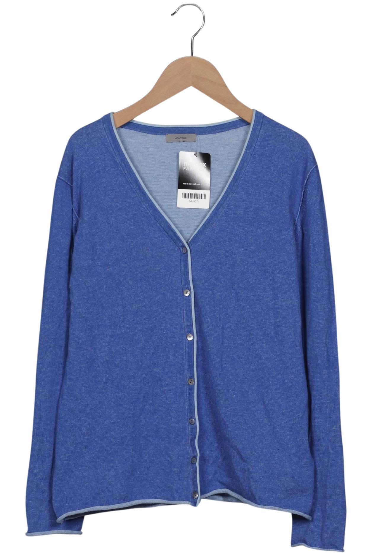 

Montego Damen Strickjacke, blau, Gr. 44