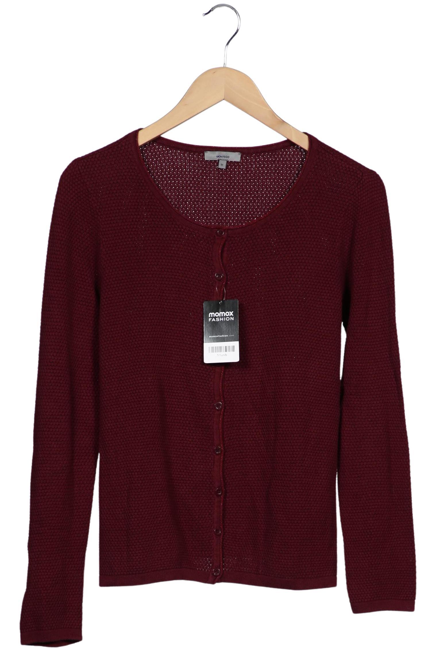 

Montego Damen Strickjacke, bordeaux, Gr. 38