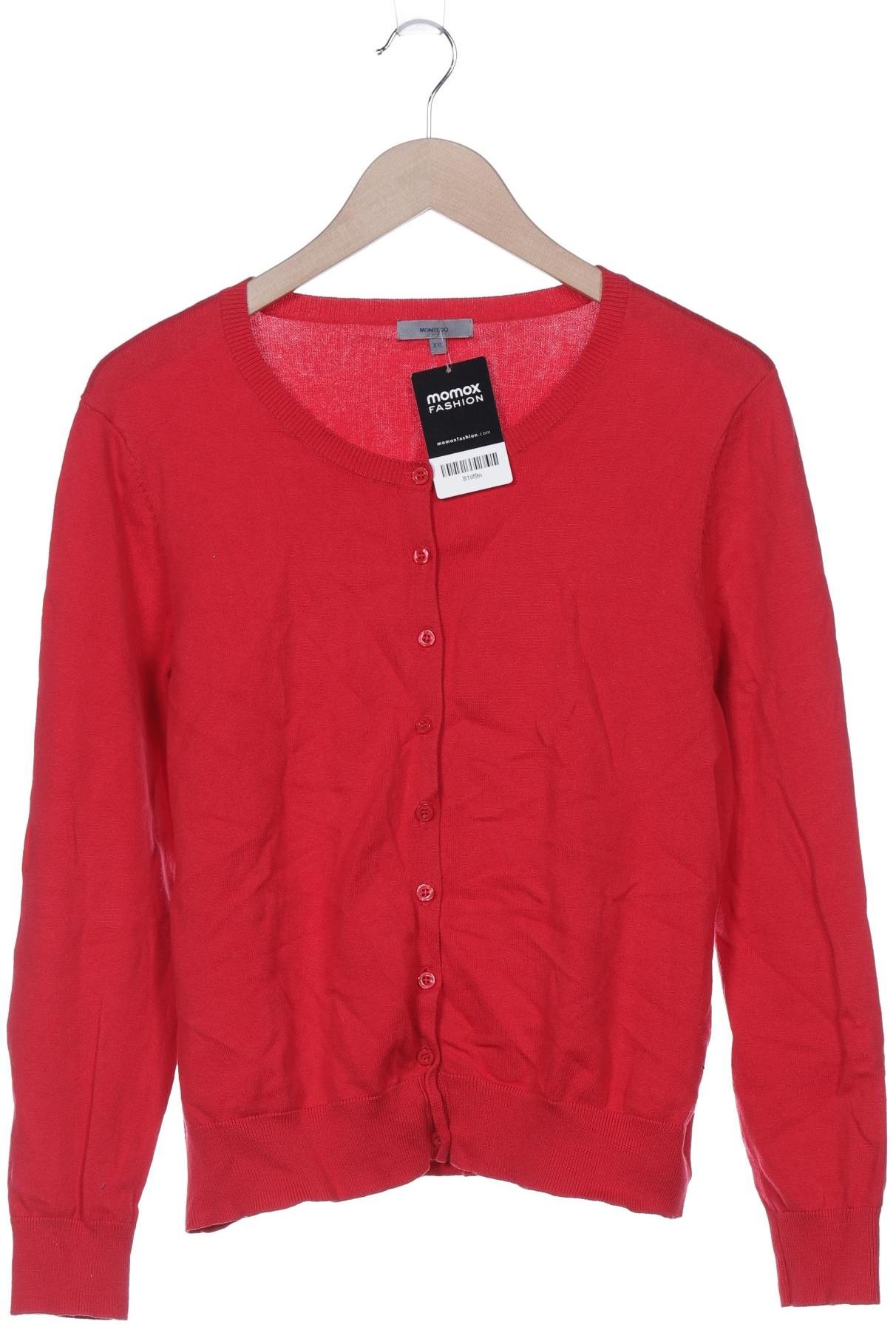 

Montego Damen Strickjacke, rot, Gr. 46