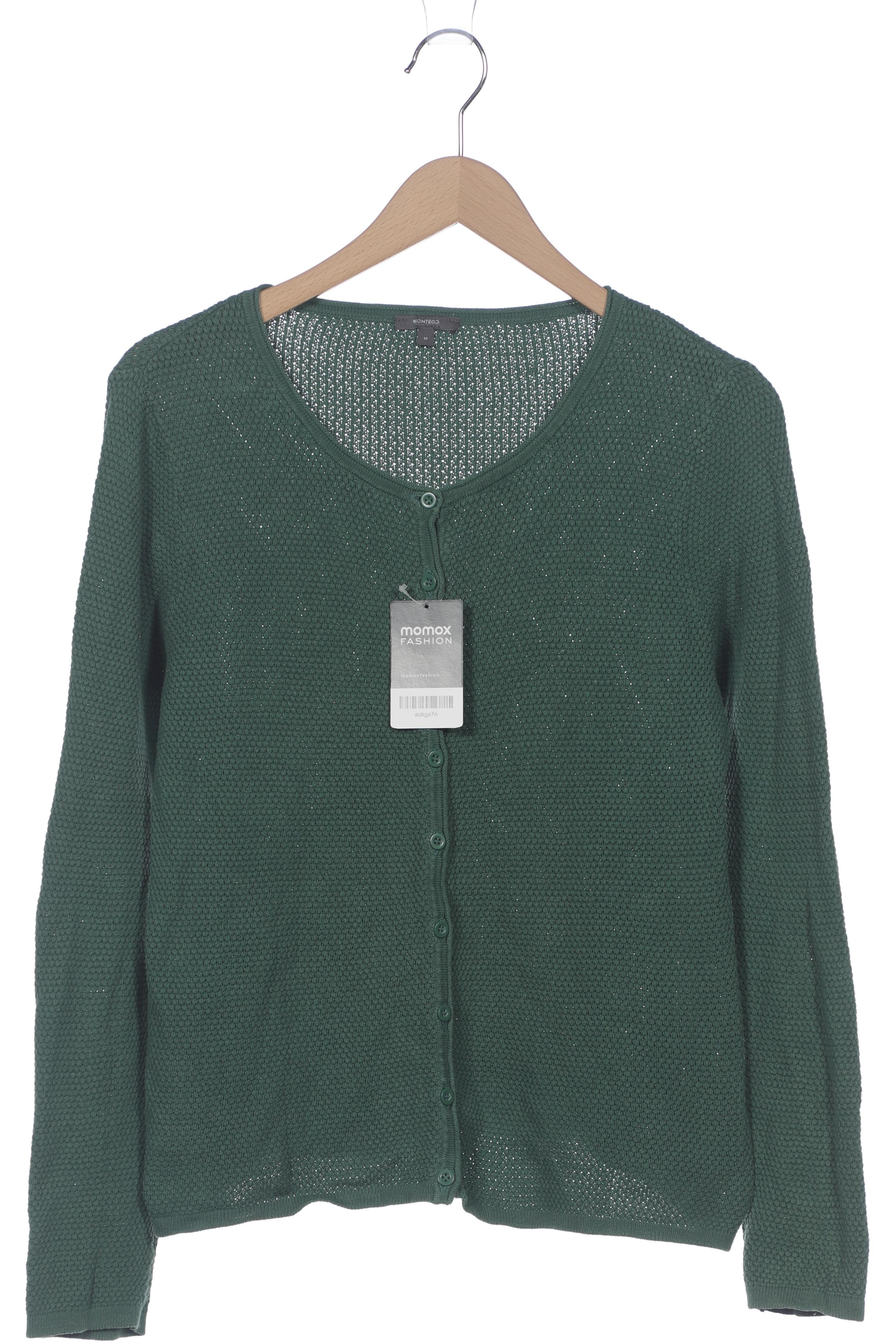 

Montego Damen Strickjacke, grün, Gr. 38