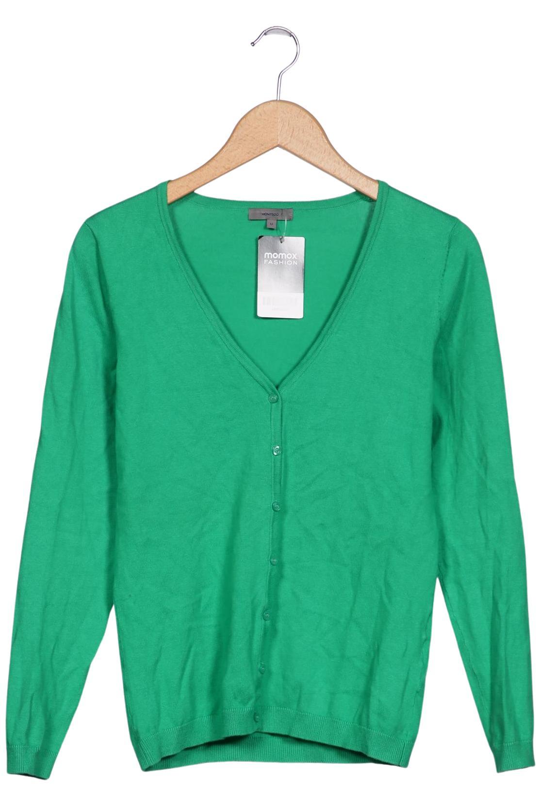 

Montego Damen Strickjacke, grün, Gr. 38