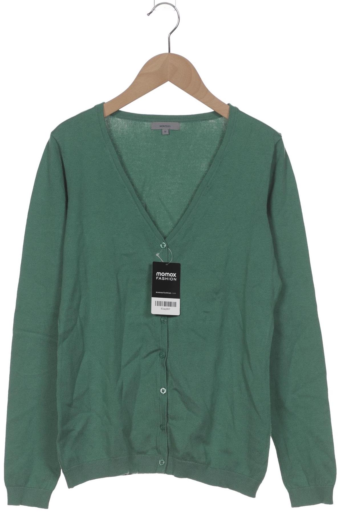 

Montego Damen Strickjacke, grün, Gr. 38