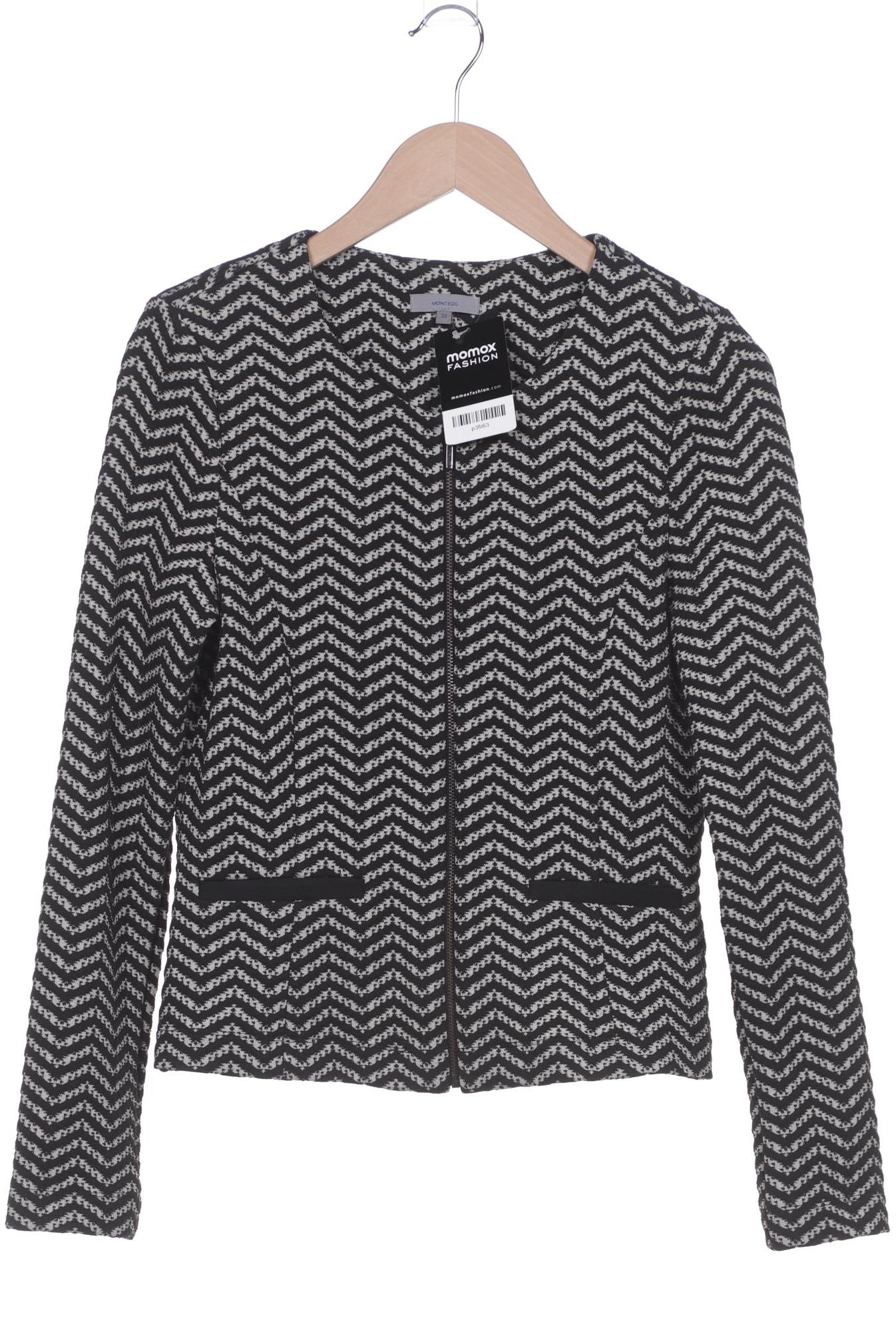 

Montego Damen Strickjacke, schwarz, Gr. 38