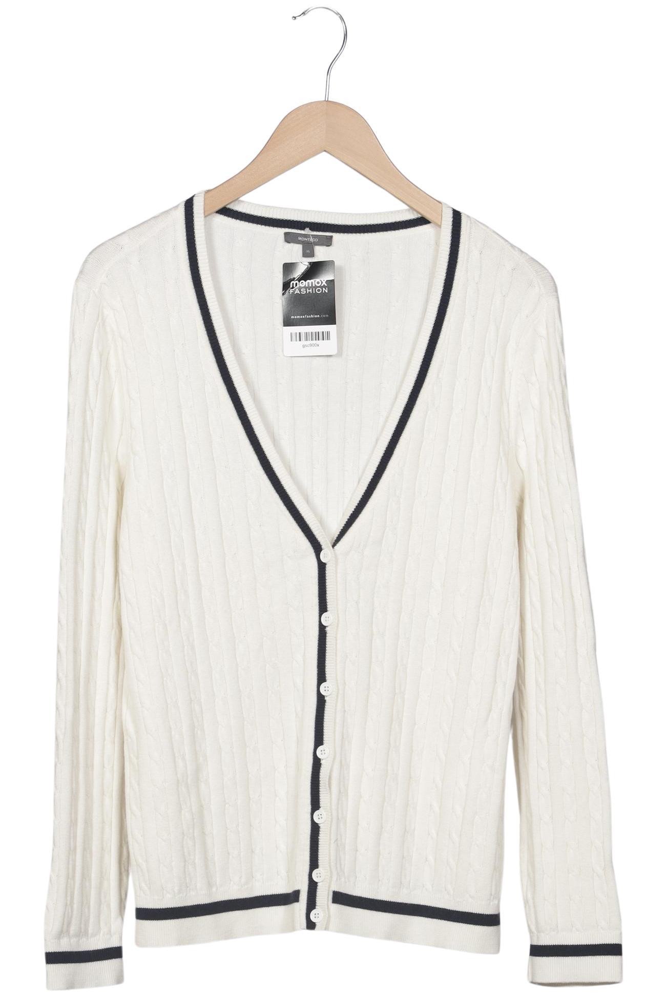 

Montego Damen Strickjacke, cremeweiß, Gr. 44