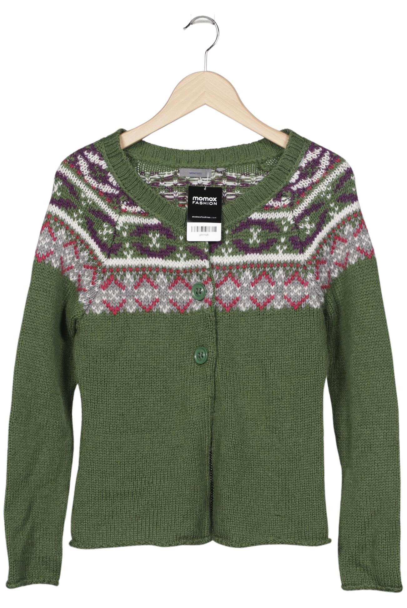 

Montego Damen Strickjacke, grün, Gr. 38