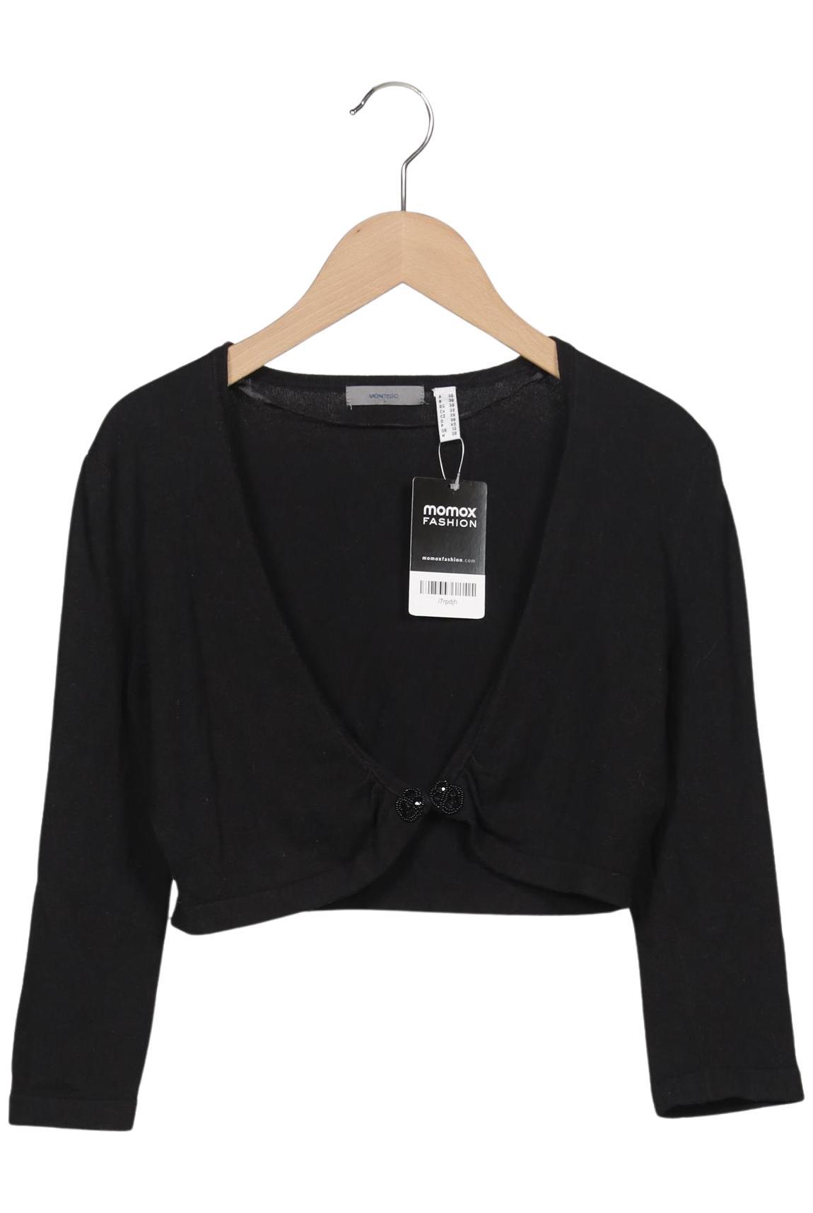 

Montego Damen Strickjacke, schwarz, Gr. 38
