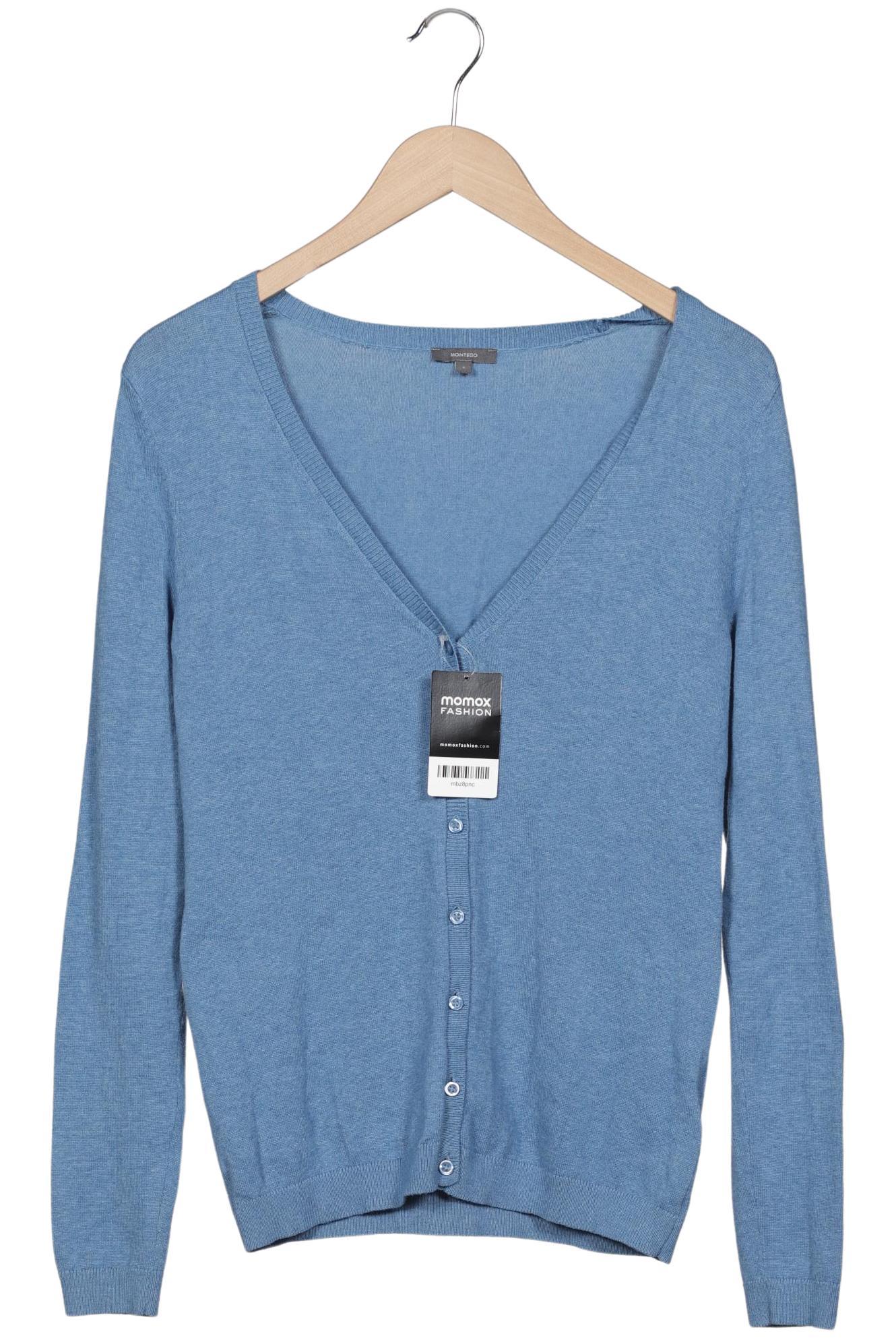 

Montego Damen Strickjacke, hellblau, Gr. 36