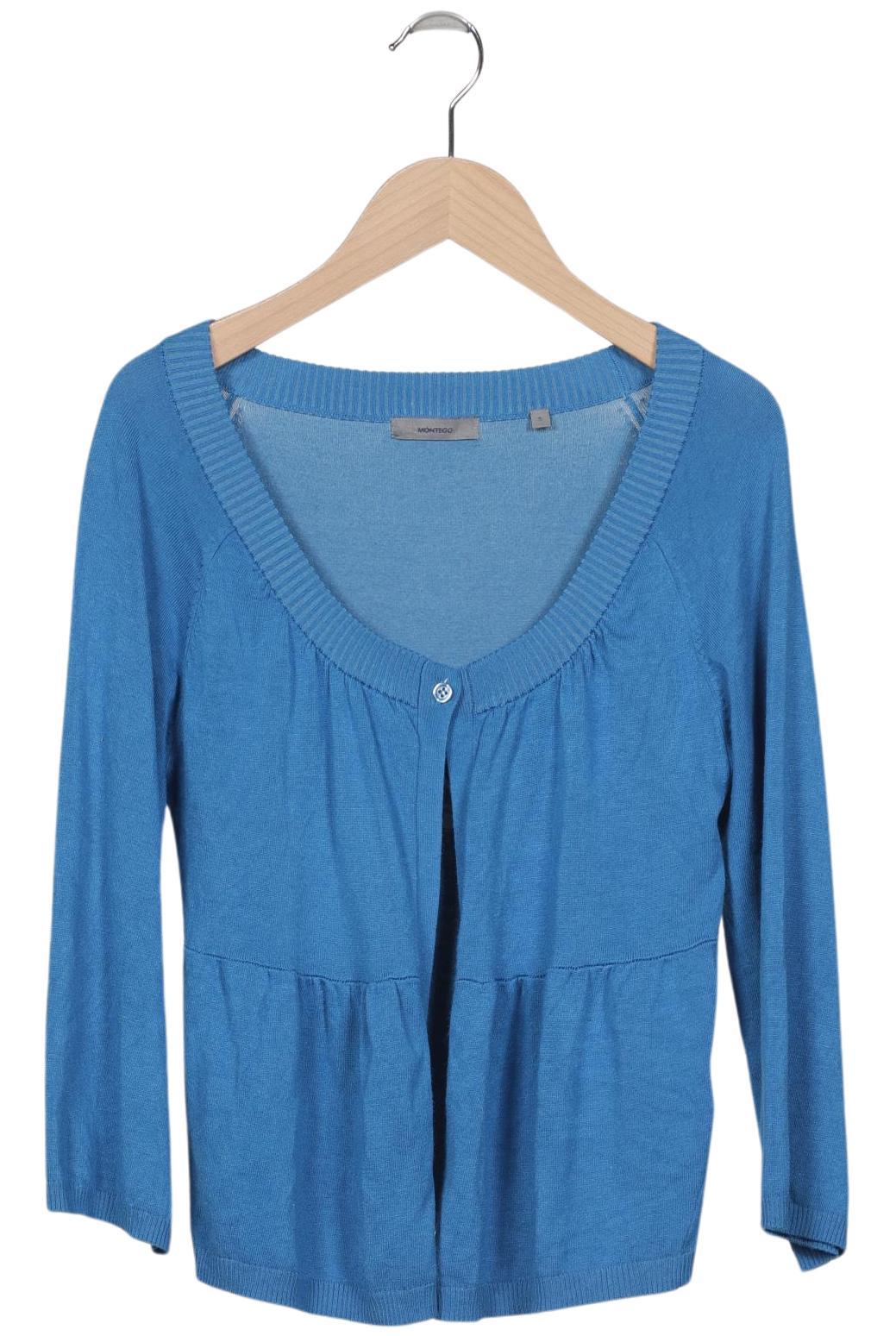 

Montego Damen Strickjacke, blau, Gr. 36