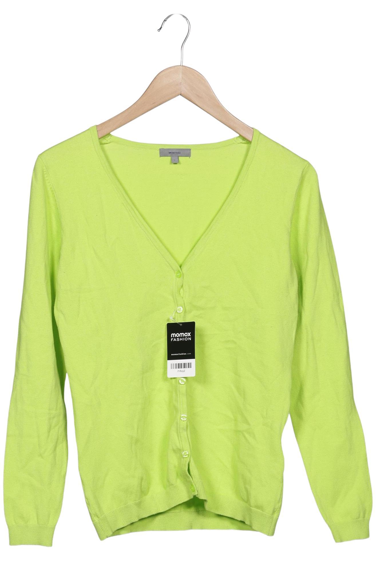 

Montego Damen Strickjacke, hellgrün, Gr. 42