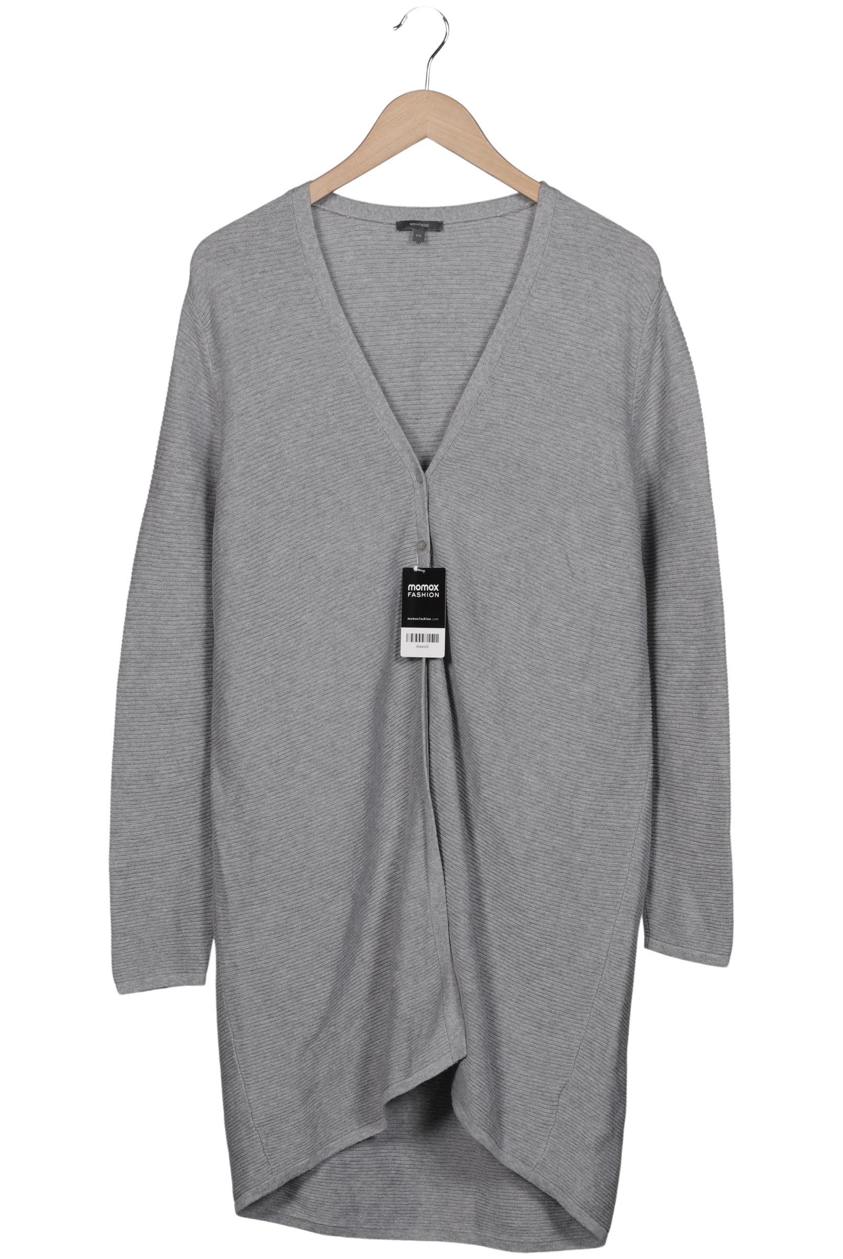 

Montego Damen Strickjacke, grau, Gr. 46