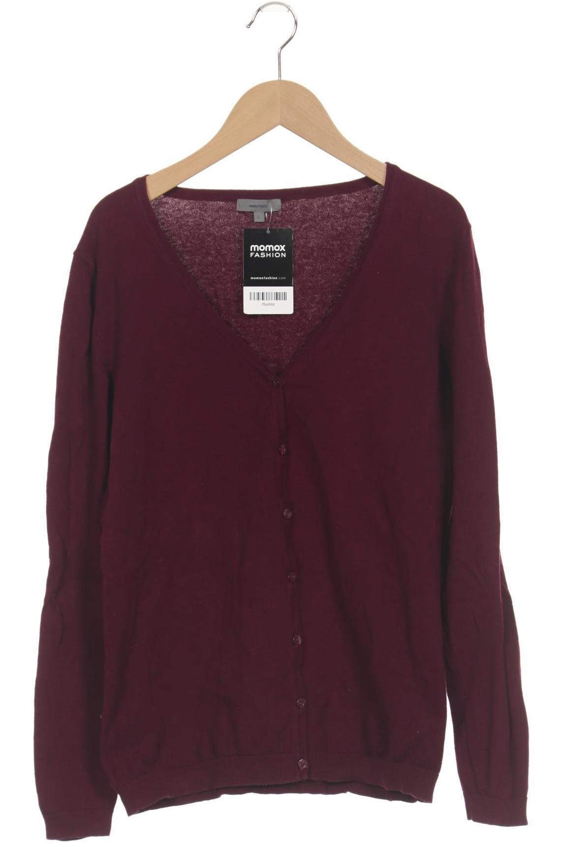 

Montego Damen Strickjacke, bordeaux, Gr. 42
