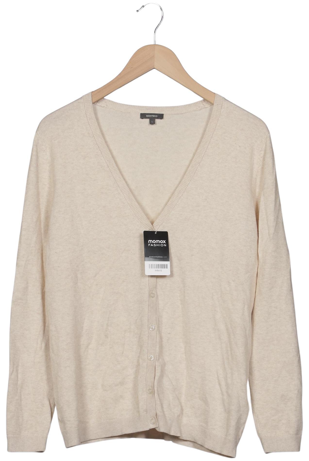 

Montego Damen Strickjacke, beige, Gr. 42