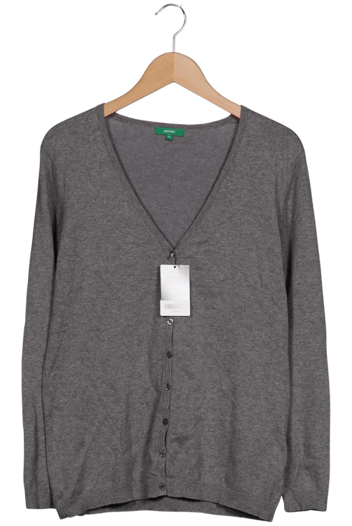

Montego Damen Strickjacke, grau, Gr. 44
